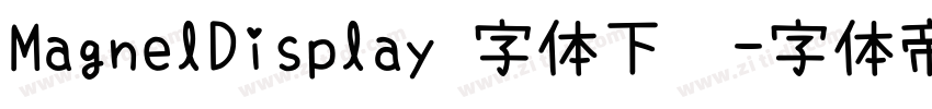 MagnelDisplay 字体下载字体转换